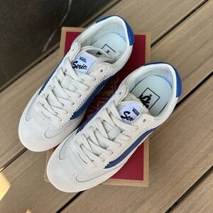 Vans Super Low Pro marshmallow/true blue. Brand new! Women’s 6.